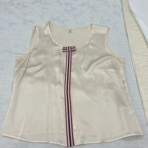 Escada Silk Blouse with Bow Size 42
